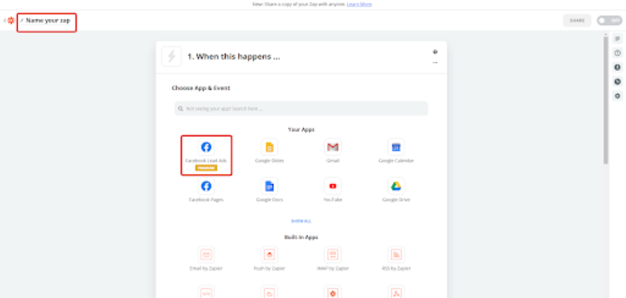 Интеграция GO-crm с Facebook