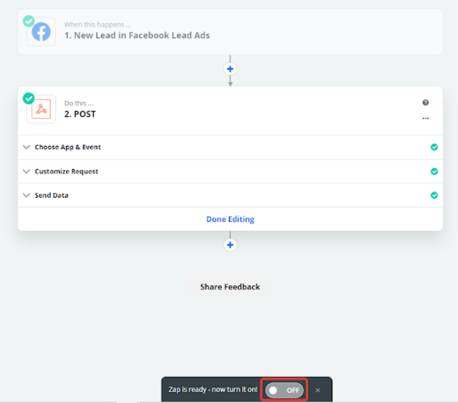 Интеграция GO-crm с Facebook